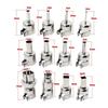 Set Heat Gun Nozzle Kit 3‑12mm Stainless Steel Hot Air Soldering Heat Gun Nozzle Heat Gun Nozzle Kit Hot Air Station Tips