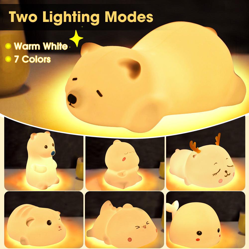 Veilleuse USB tactile mignonne