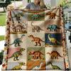 Funny Piglet Blanket 2D Grid Cute Little Pink Pig Flannel Throw Blanket  Adorable Farm Animal Warm Sofa Cover