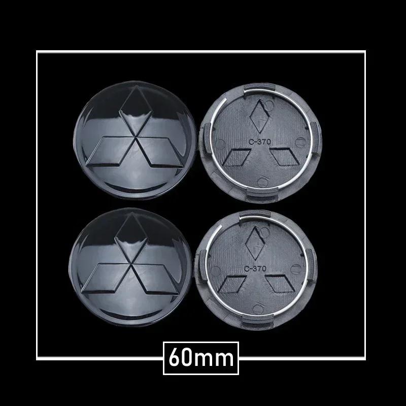 

for Mitsubishi Mirage ASX EVO Lancer Montero Outlander L200 Eclipse Stickers 81mm/50/54/58/60mm Car Wheel Center Hub Caps Covers