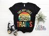 This Boy Loves Trains T-Shirt Model Railroad Train Railroad Vintage Retro Old Retro Big Locomotive Gifts Shirts Boys Girls Dad Grandpa Funny
