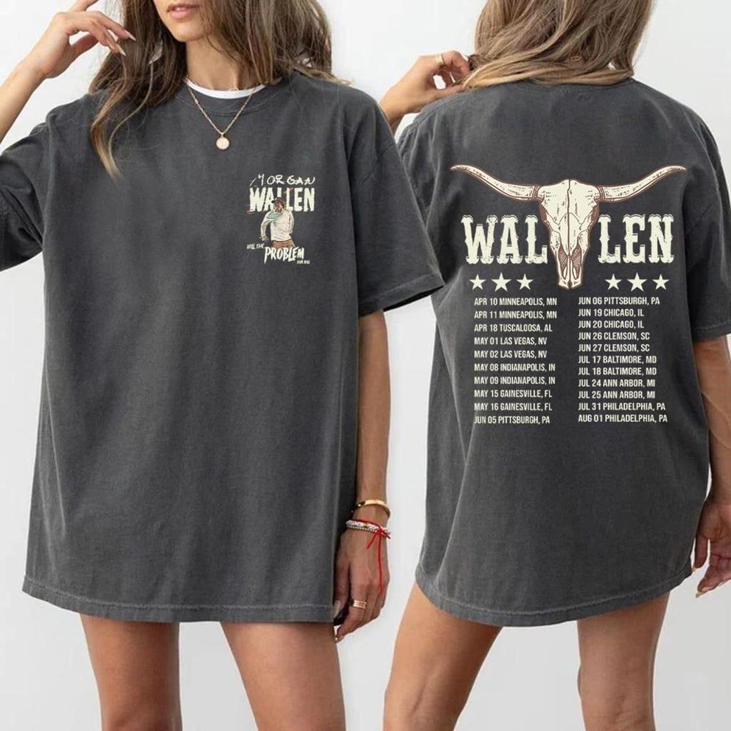 Vintage Koszulka Morgan Wallen Still The Problem Tour 2026, Koszulka Koncertowa Country Morgan Wallen, Prezent dla Fana Morgana Wallena, Koszulka Unisex