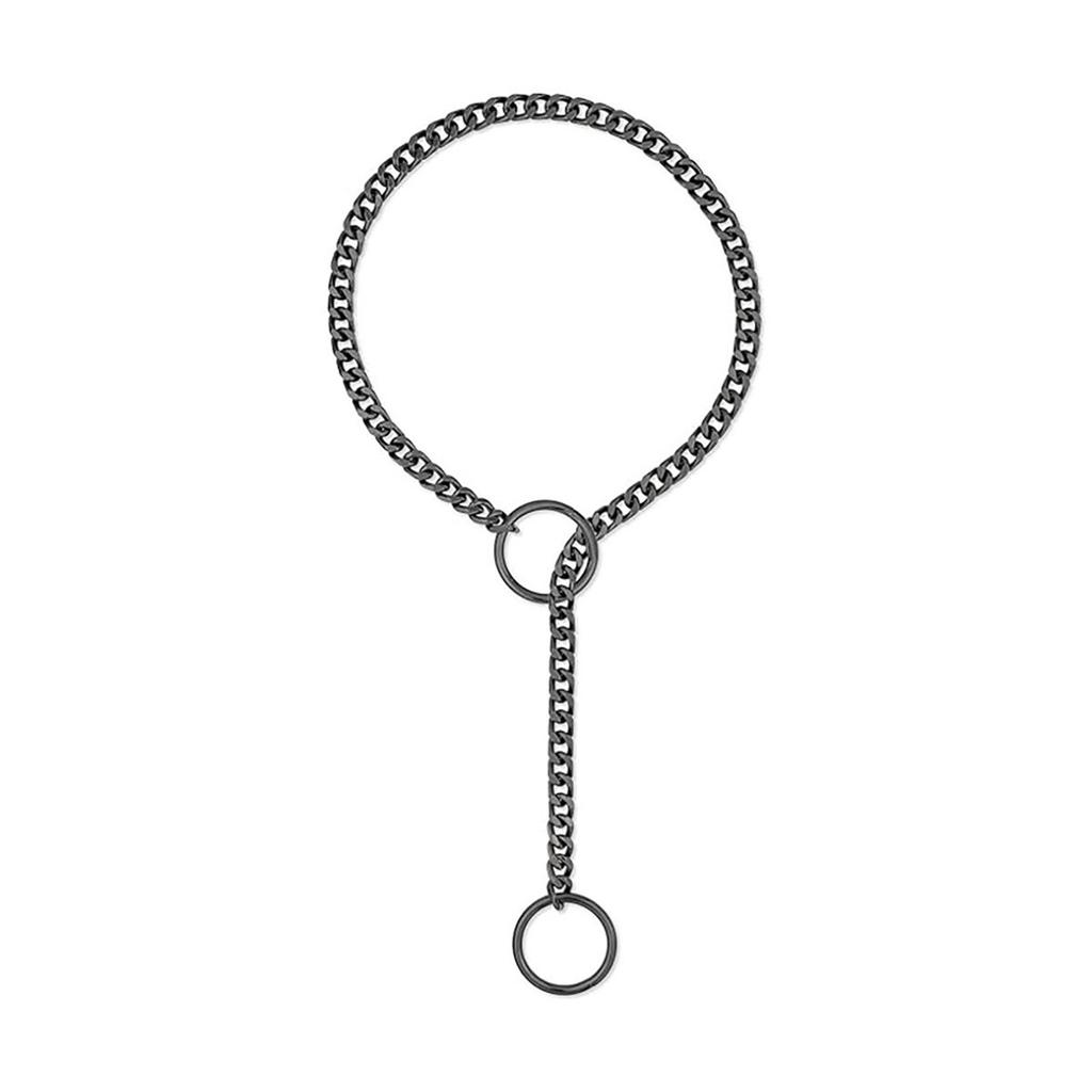 Chic Adjustable Lasso Hoop Necklace Unique Stainless Steel Lasso Necklace Accessory Personalized Neckchain Adornment