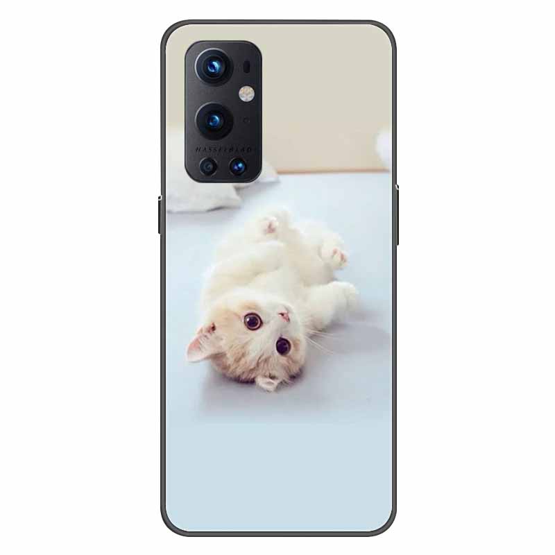 For OnePlus 9 Pro Case Shockproof Soft silicone TPU Back Cover For One Plus 9 Pro Phone Cases for OnePlus 9RT 5G 9R Cute Case
