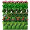 Pflanzenanbaubeutel zum Aufhängen, Blumentopf, vertikale grüne Wand, Kräuterbepflanzung für Garten, Terrasse, Zaun