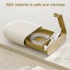 Pull-out Retainer Case 2 Compartments Portable Invisible Brace Storage Box Mouth Guard Denture Orthopedic Dental Aligner Container Holder