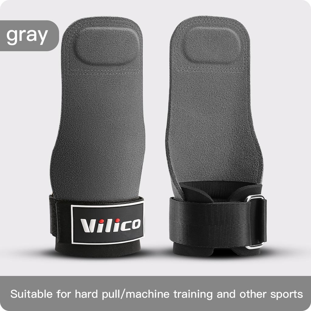 Xiaomi 2 Piece Leather Weight Lifting Training Gloves Palm Protection Women Men Fitness Sports Gymnastics Grips Pull Ups Weightlifting