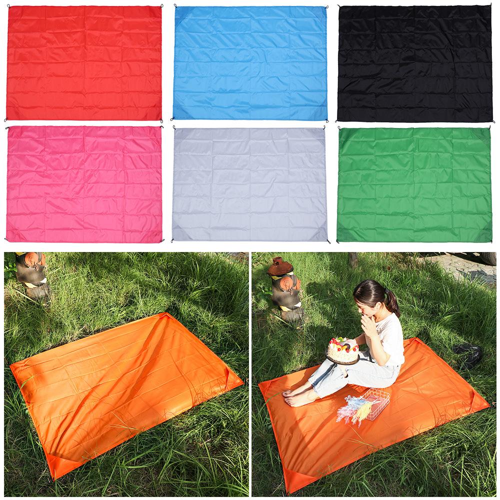 Travel Blanket Foldable Outdoor Picnic Mat Beach Blanket Waterproof Mattress Camping Ground Mats