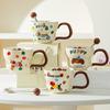 Dachshund Series Mug Girl Cute Household Drinking Cup New 2025 Coffee Breakfast Cup Ceramic Cup