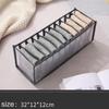 Closet Organizer for Underwear Panty Home Cabinet Divider Storage Box Home Organizers for Clothes Foldable Drawer Boxes