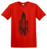 AT THE GATES - Camiseta Roja 'Red in the Sky'