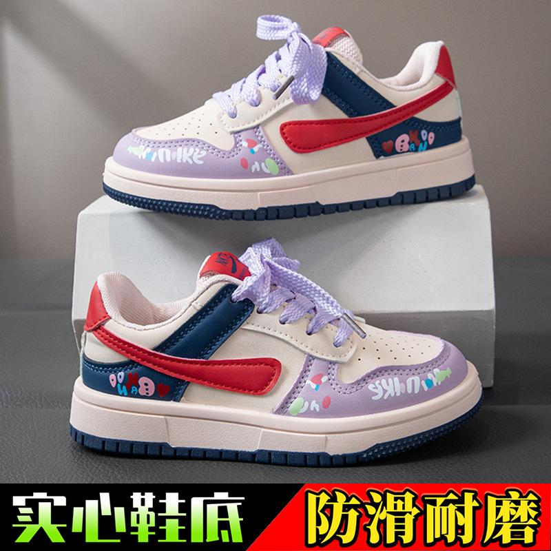 

Children s sports shoes spring and autumn 2026 new cartoon casual shoes lightweight non-slip running shoes 26 size/shoe inner length is about 17.0cm