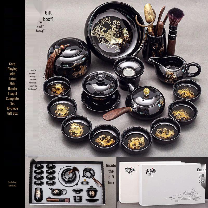 Song Yun Qing Chinese Ceramic Kung Fu Tea Set