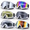Ski Snowboard Goggles Windproof Anti-Fog Motorcycle Goggles UV Protection Helmet Goggles Vintage Off Road Motorbike Sunglasses