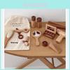 Funny Wooden Simulation Cosmetics And Hairdressing Props Children Toy Set For Kids Role Play