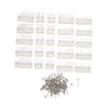 Stainless Steel Knit Blocking Combs Time Saving Blocking Pin Set  For Sewing Lace