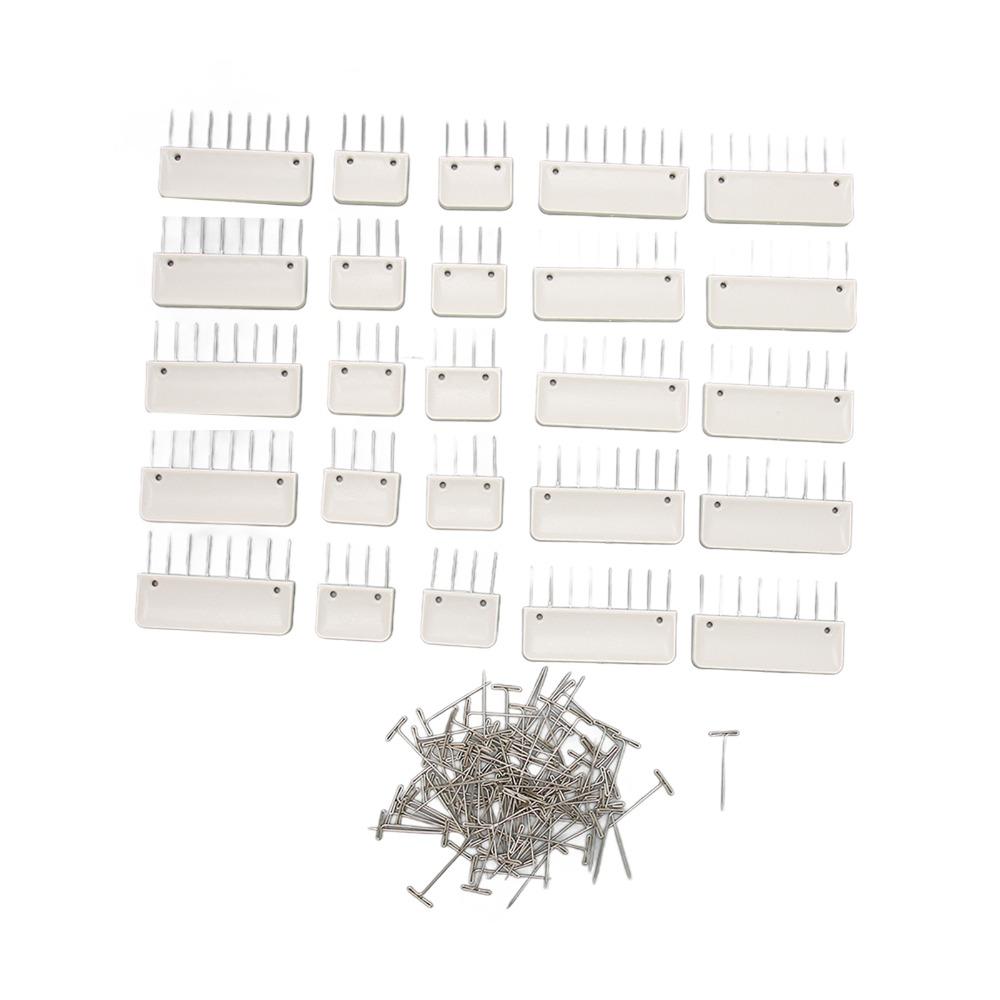 Stainless Steel Knit Blocking Combs Time Saving Blocking Pin Set  For Sewing Lace