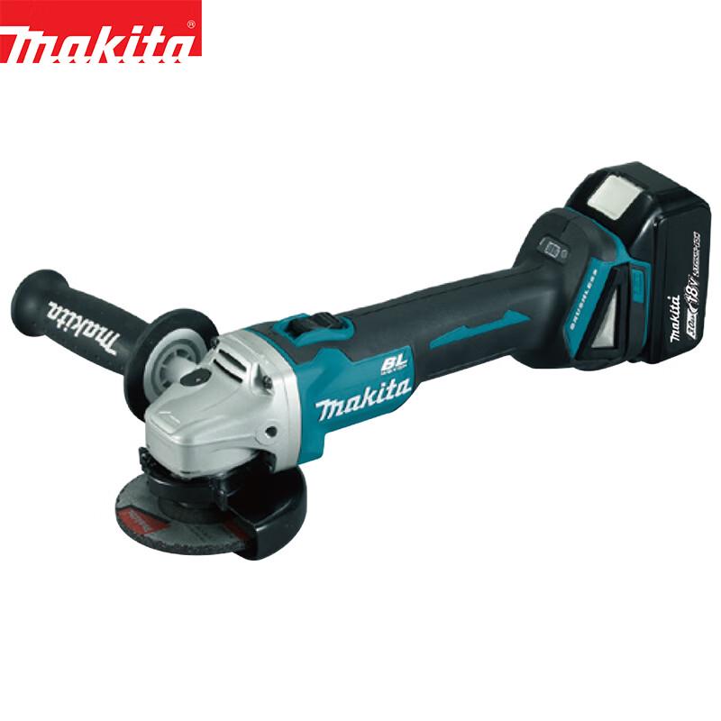 

Makita DGA404STJ 18В Акумуляторна кутова шліфмашина (болгарка) вилка CN (адаптер в комплекті)