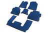 EVA Mats 3 Rows (Blue) Middle Row - Passage for Toyota Sequoia 2007-2022
