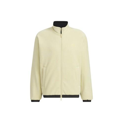 adidas Brand Logo Reversible Long-Sleeve Jacket, Unisex, Sand Brown/Black XL коричневый/чёрный