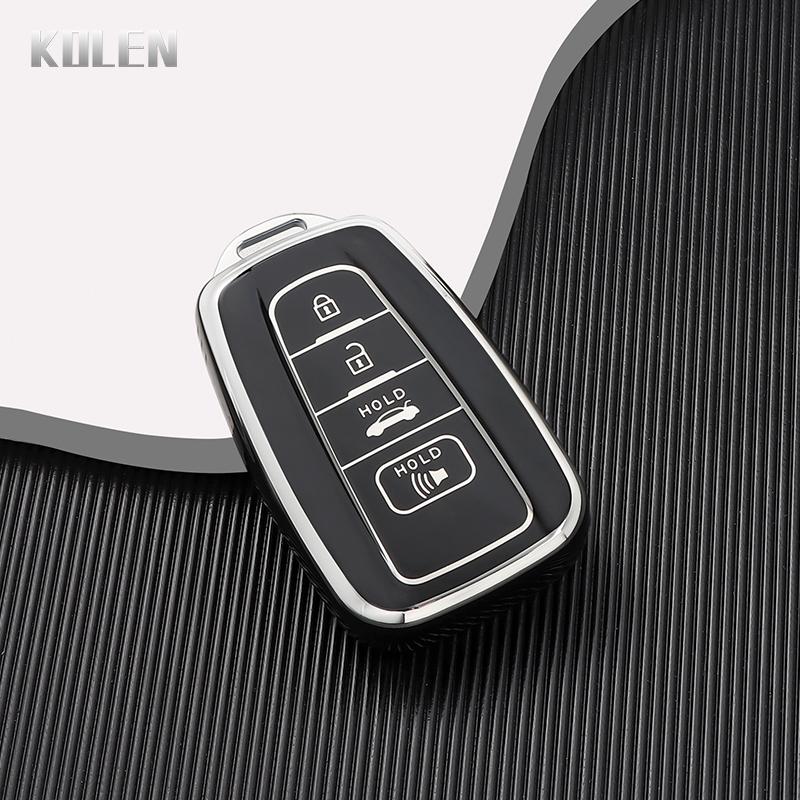 Tpu Car Remote Key Case Cover Shell Fob For Toyota Prius Camry Corolla Chr C-Hr Rav4 Land Cruiser Prado Altis Key Protect Holder