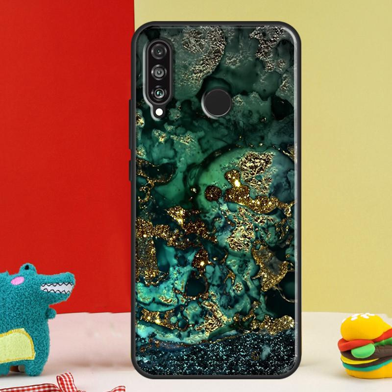 

Золотой Индиго Искусственный Малахит Для Huawei Nova Y91 Y90 Y60 Y70 Y72 Y61 9 10 SE 12i 12s 11i 5T P60 Pro P20 P30 P40 Lite Чехол Huawei Nova 3i