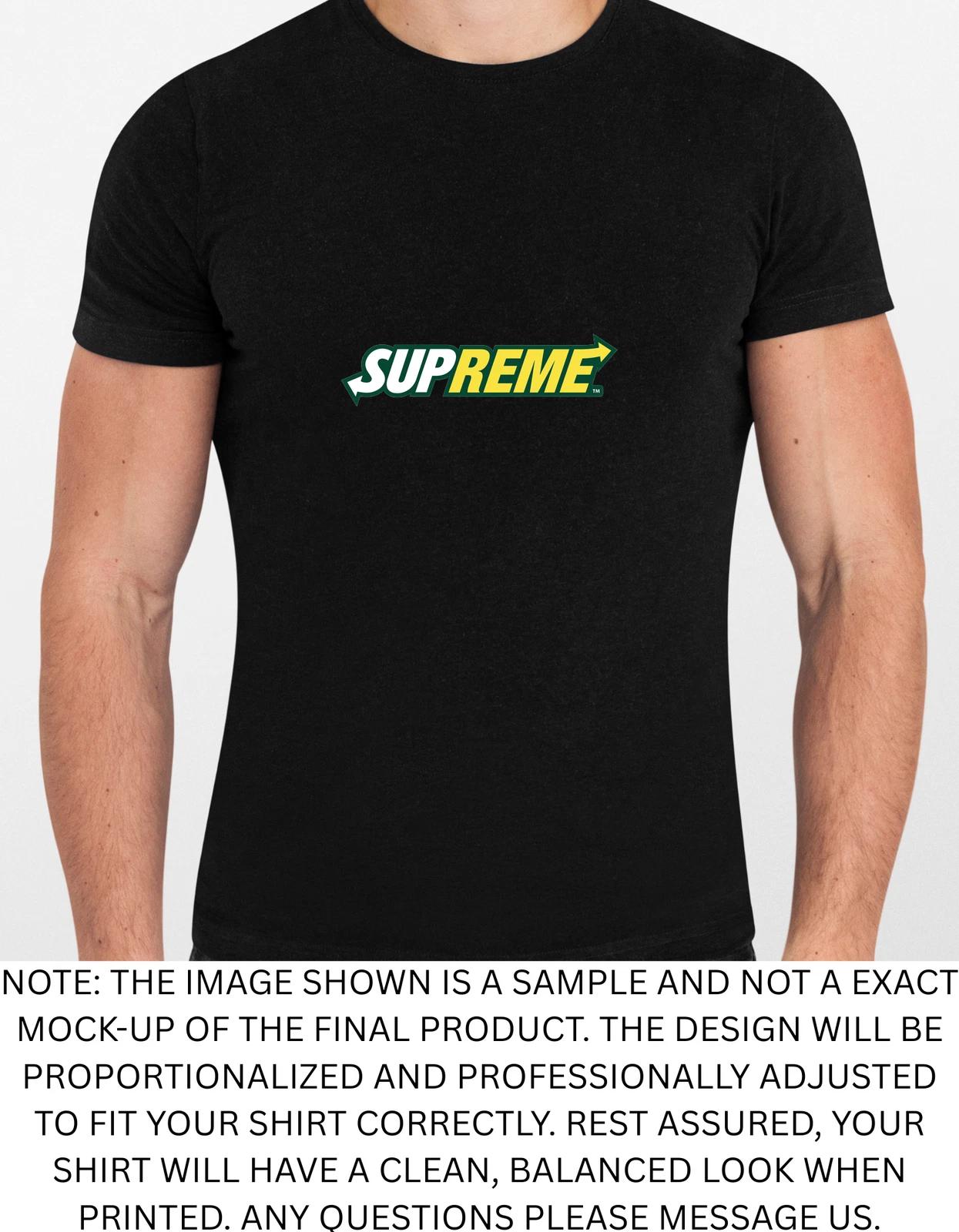 Мужские и женские футболки Supreme Пародия Графика XXXXL