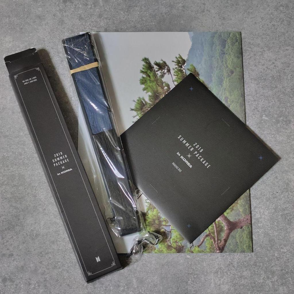 [USED] Rare! 2019 BTS SUMMER PACKAGE (with Chipped Parts) V Taehyung
