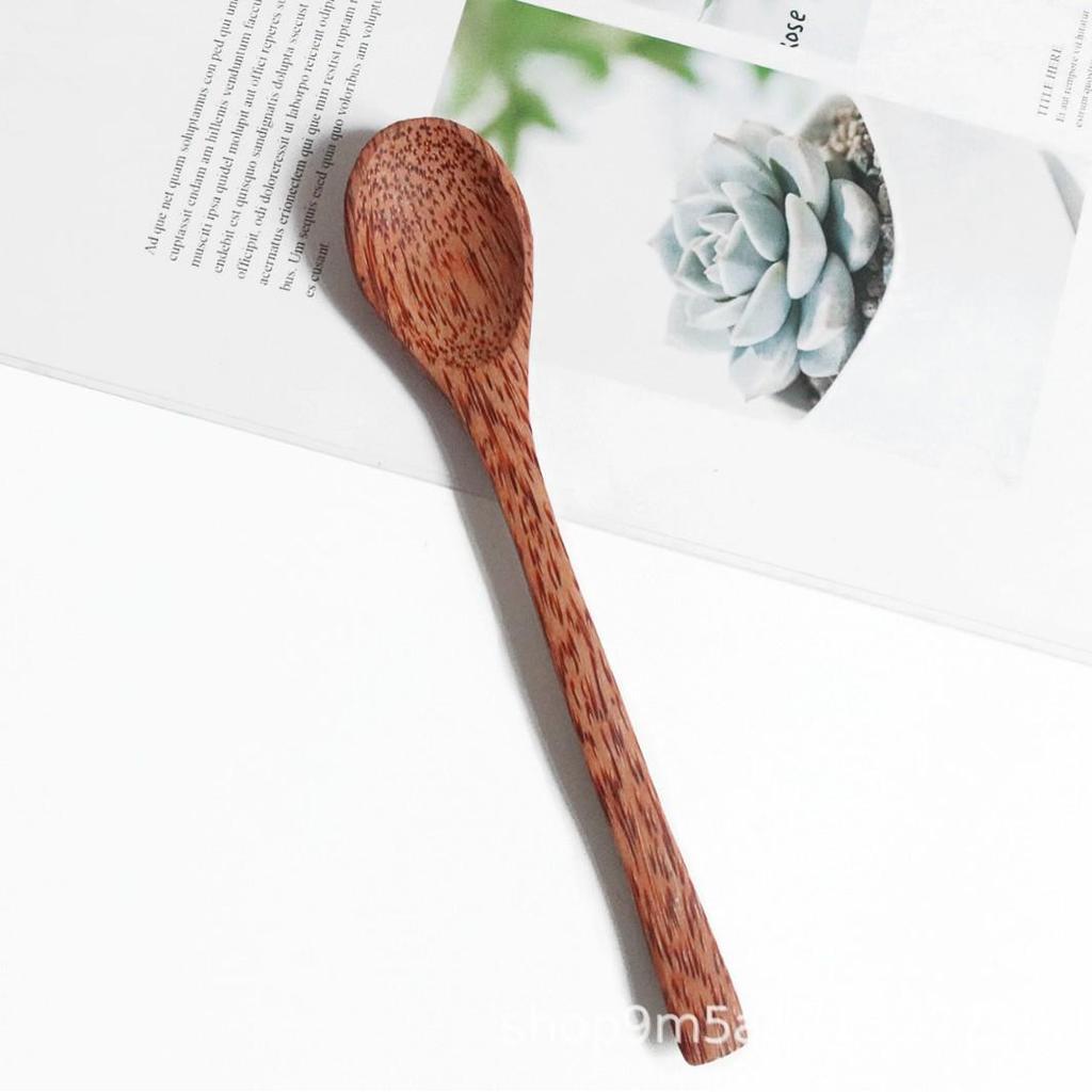Natural Coconut Bowl Set: Coconut Shell Bowl with Coconut Wood Spoon and Fork for Fruit, Smoothies, and Salads
