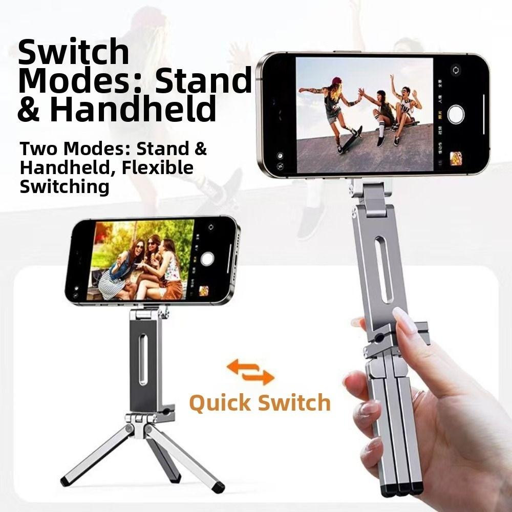 360° Rotation Portable Phone Stand Foldable Desk Phone Clip Bracket Vlog