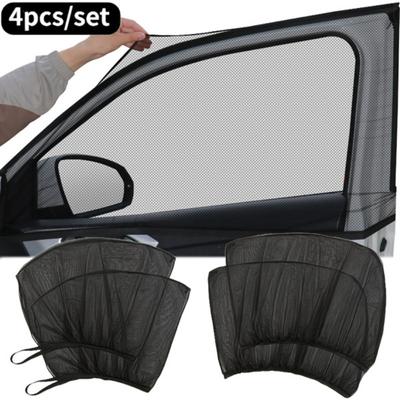 Pare-soleil universel pour voiture, protection UV, moustiquaire, rideau latéral occultant pour SUV, berline, fourgonnette, camion