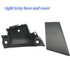 New For Citroen C1 2005-2014 Toyota Aygo Peugeot 107 Car Inner Handle Cover Door Buckle Hand Cover Door Armrest Base Black Gray
