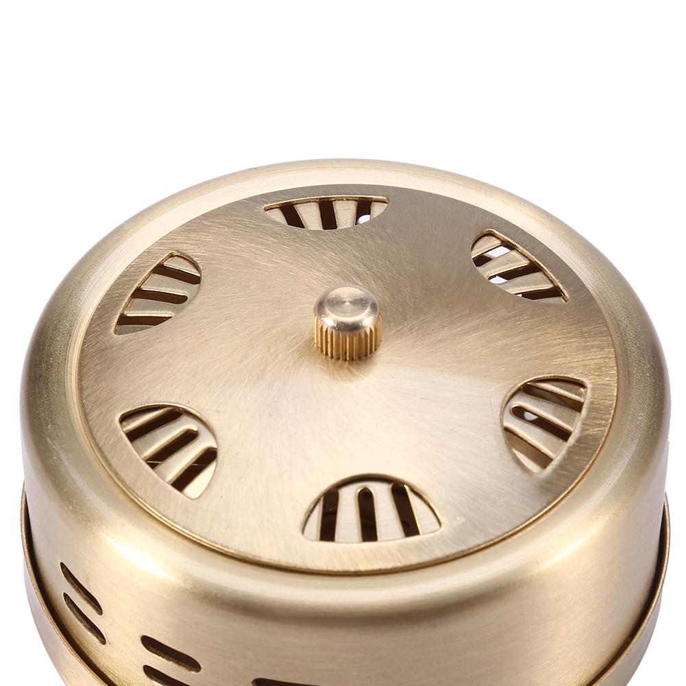 Thicken Copper Acupuncture Moxa Box Temperature Control Moxibustion Burner Tank Health Care