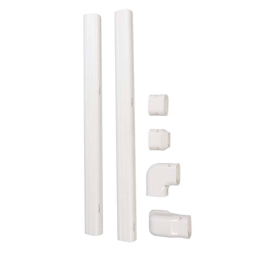 PVC Line Set 410 J Printable Decorative Tubing Cover for Mini Split and Central Air Conditioners