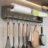 Stainless Steel Utensil Storage Rack Wall Mounted Spoon Ladle Holder  Kitchen Storage