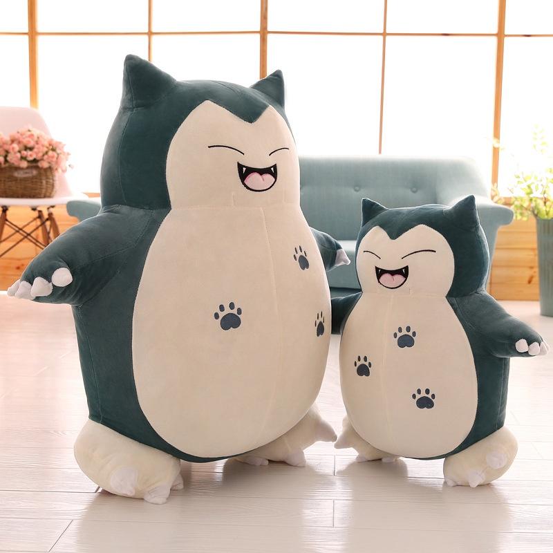 30-50cm Jumbo Snorlax Bear Stuffed Toys Game Plush Dolls Toy Xmas Gifts For