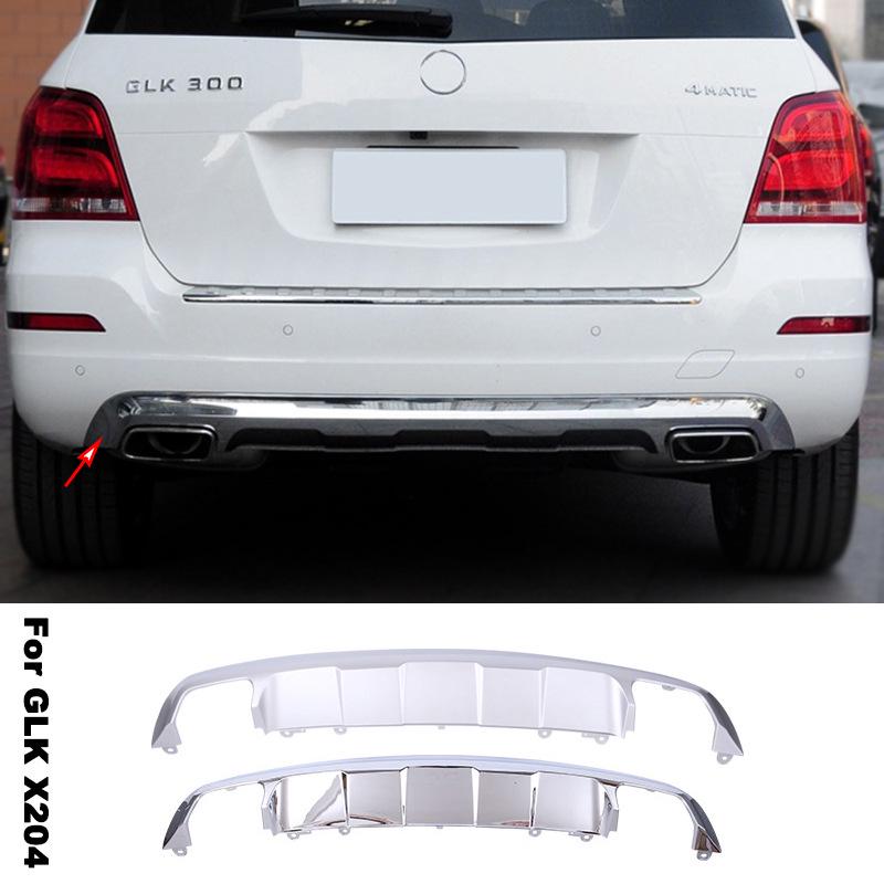 Mercedes-Benz GLK260 X204 Rear Bumper Trim Bright Strip Paint, Compatible with Models.