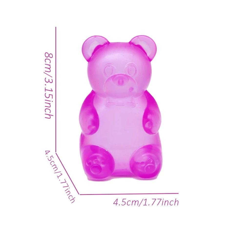 

Nee Nice Cube,Cute Bear Rain Drop Maltose,Stress Resistant Toy That Relieve Anxiety,Relax And Grip Desktop Decorative With Box Gifts жовтий
