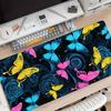Magical Colorful Butterfly Mousepad Non-slip Suitable For Office Computers Laptops E-sports Game Desk Mats XXL Keyboard