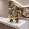 Abstract Sculpture Modern Tabletop Decorative for Office