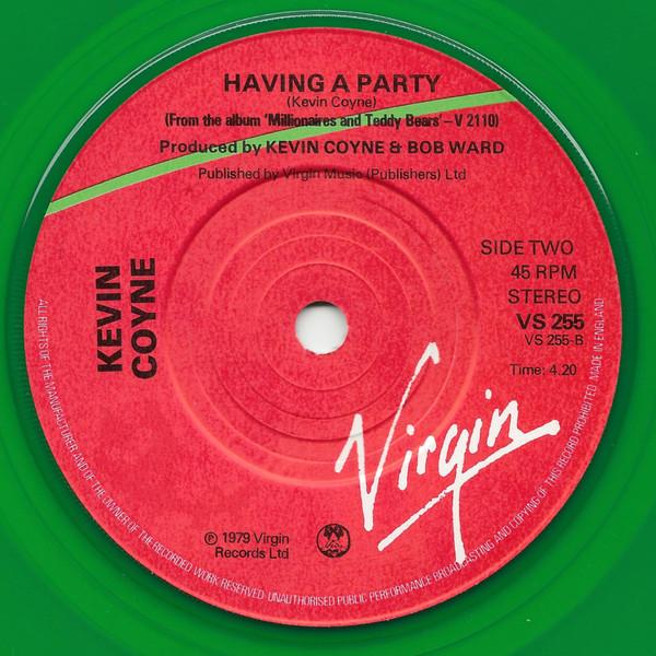 

7-дюймовая пластинка KEVIN COYNE Ill Go Too VS255 Virgin 1979 UK Rock Б/у
