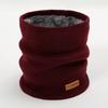 New Fashion Brand Luxury Design Solid Color Warm Scarf Women Neck Warmer Ring Elastic Scarves Winter Outdoor Cold-Proof