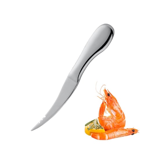 5-in-1 Stainless Steel Shrimp Peeler, Shrimp Peeler Set, Keeps Your Hands Clean, Multifunctional, Can Be Used for More Than Just Shrimp, and for Vario