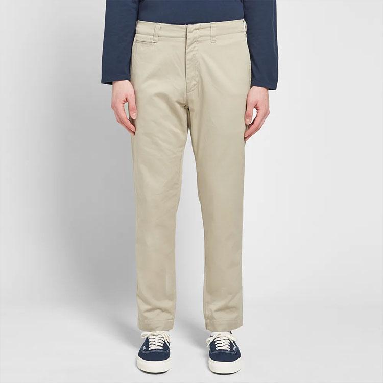 Nanamica Casual Pants Men's Moderate Straight Fit Pants SUCF912