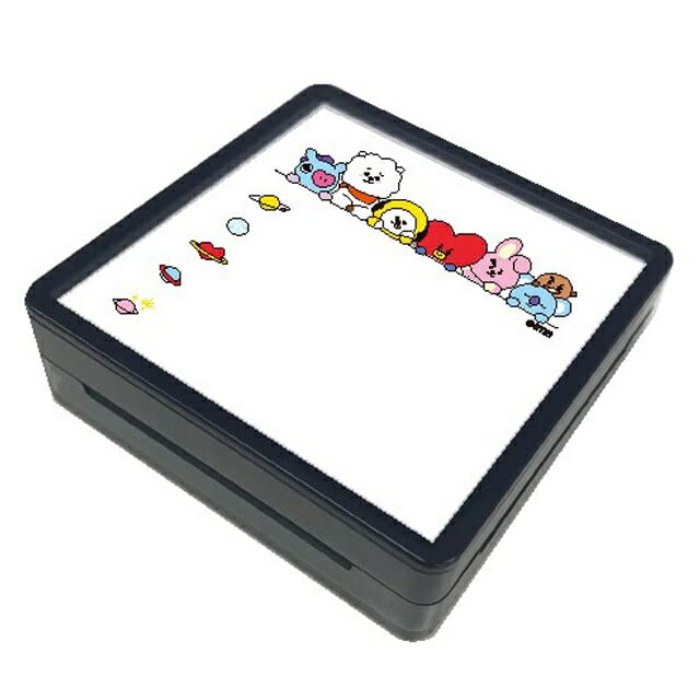 

Ensky BT21 Клейкие заметки 65 x 65 x Сделано из АБС-смолы и синтетического каучука, прибл.. 17мм, чёрный