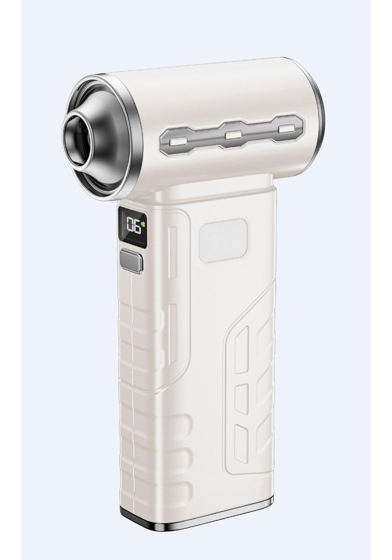 

Powerful B18 Brushless Handheld Fan: 130,000 RPM High-Speed, Portable Dust & Snow Blower 80 x 38 x 142 mm