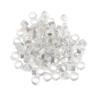100 Pièces Anneaux de Patte d'Oiseau Poulet Anneaux de Patte d'Identification Dinde Anneaux de Patte de Volailles Clip pour Pigeons Oiseaux 10mm 6XDE
