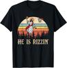Er ist Rizzin039; Jesus Christliches Basketball Happy Easter Day Unisex T-Shirt Unisex T-Shirt