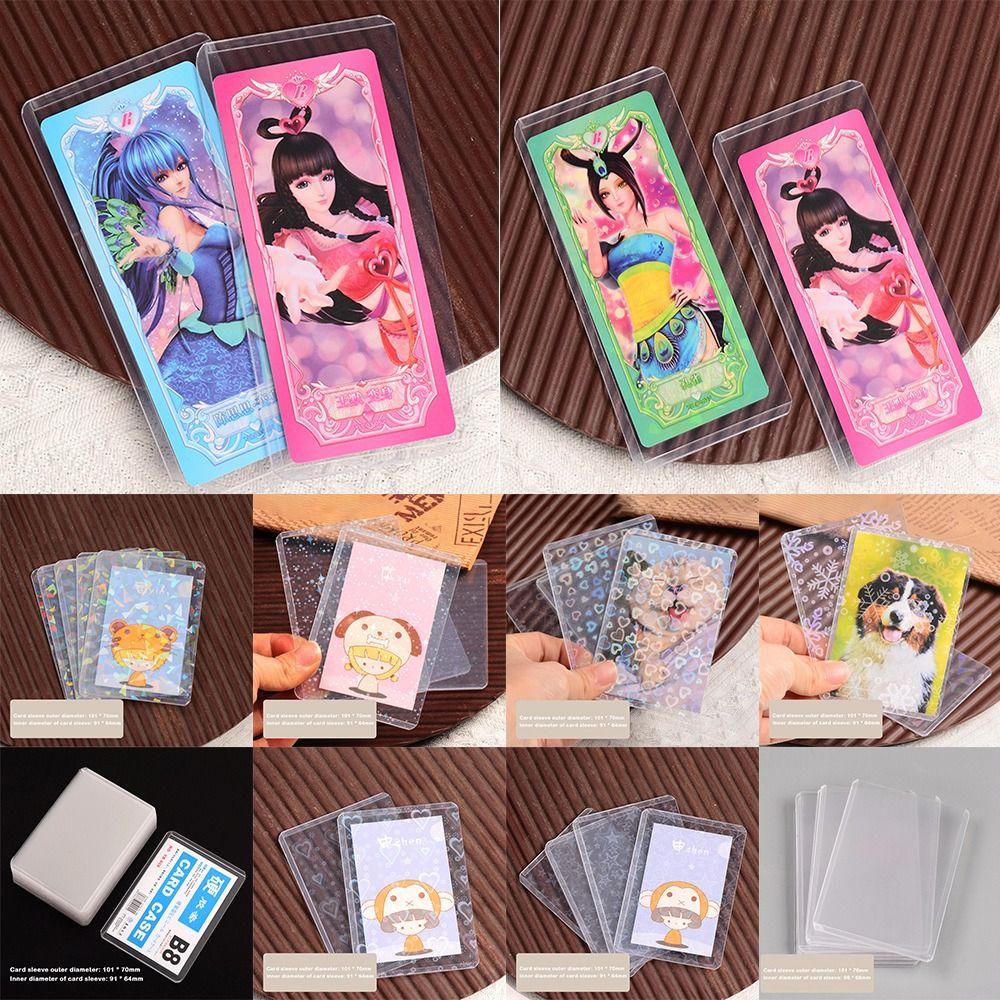 10pcs Transparent Clear Photocard Holder
