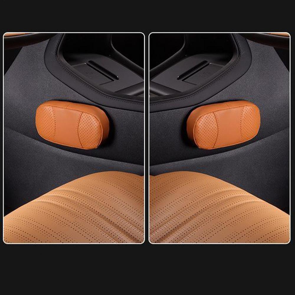 Car Knee Pad Car Leg Pads Automotive Interior Accessories Soft Side Pillow For Seat Console Men Women Driving Travel